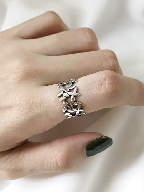 Inel din argint Frunzulite